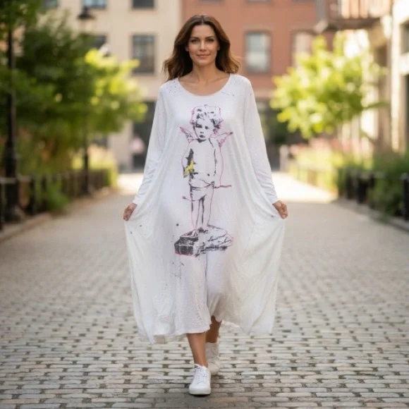 Magnolia Pearl Eye of God Long Sleeved Dress - Picture 8 of 16